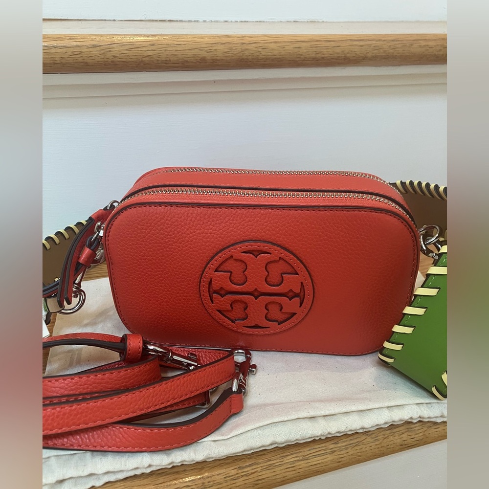 Tory Burch Vibrant Red Crossbody Bag